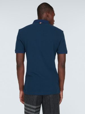Pamut pólóing Thom Browne kék