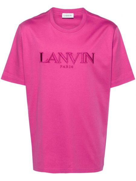 Pamuk işlemeli tişört Lanvin