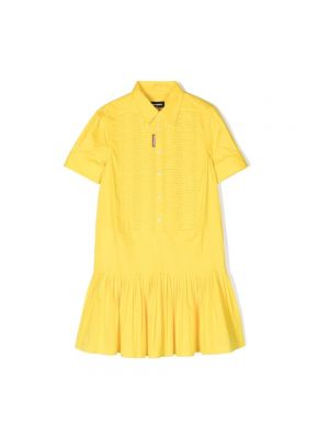 Sukienka Dsquared2 - Żółty