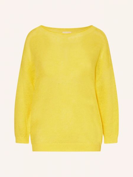 Льняной свитер Ouí желтый