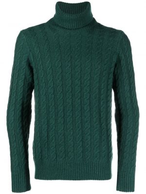 Пуловер Zanone зелено