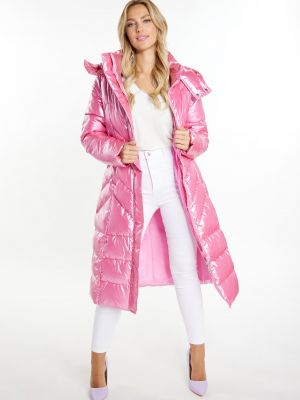 Palton de iarna Faina roz
