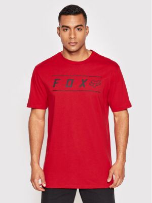 T-shirt Fox Racing rouge