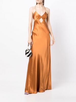 Sukienka wieczorowa Michelle Mason pomarańczowa