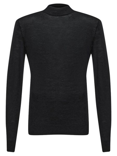 Серый шерстяной свитер Van Laack