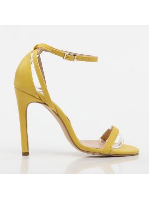 Sandály na podpatku Hotiç žluté