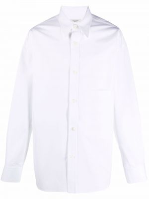 Chemise avec poches Valentino blanc