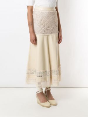 Krajkové midi sukně Martha Medeiros