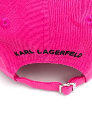 Bavlněná kšiltovka s výšivkou Karl Lagerfeld