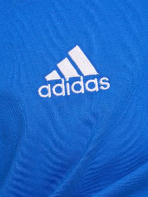 Camiseta de algodón Adidas Performance azul