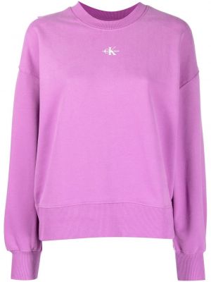 Sweatshirt Calvin Klein lila