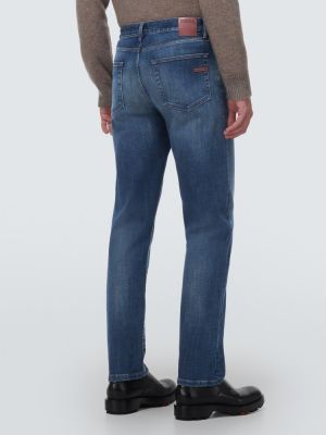 Jeans skinny slim fit Zegna blu