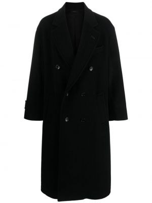 Μάλλινο παλτό Tom Ford μαύρο