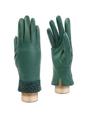 Зеленые перчатки Eleganzza