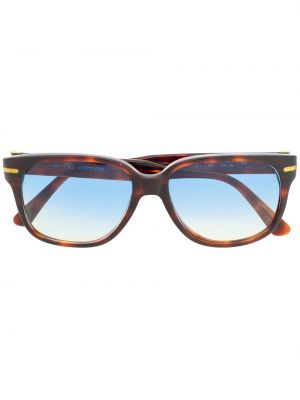 Okulary przeciwsłoneczne gradientowe Valentino Garavani Pre-owned brązowe