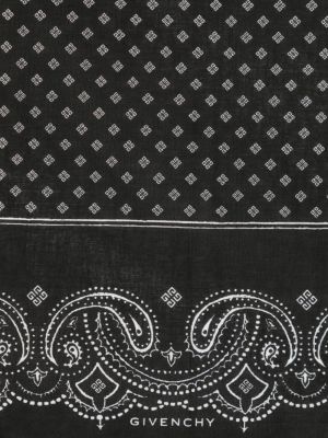 Schal aus baumwoll mit print mit paisleymuster Givenchy