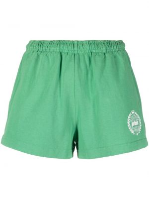 Bomull shorts Sporty & Rich grønn