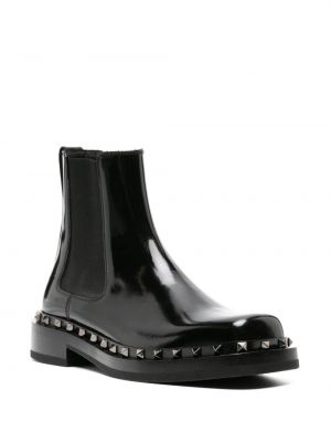 Kotníkové boty Valentino Garavani černé