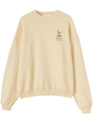Sweatshirt mit print Axel Arigato beige