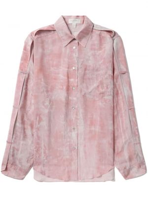 Camicia con stampa Materiel rosa
