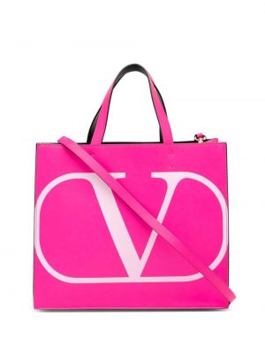 Nákupná taška Valentino Garavani Pre-owned ružová