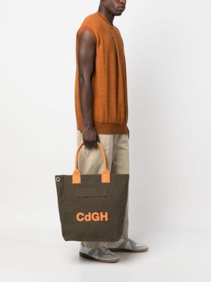 Shopper handtasche mit print Comme Des Garçons Homme