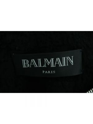 Chaqueta de algodón Balmain Pre-owned negro