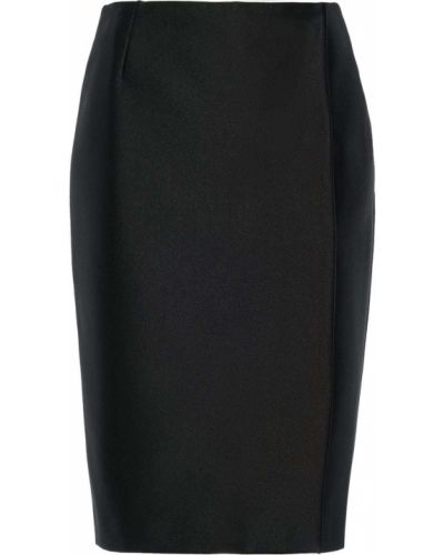 Falda de tubo ajustada Prada negro