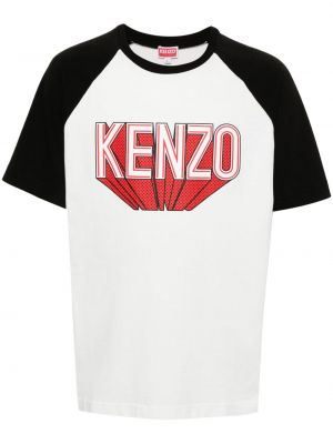 Koszulka bawełniana z nadrukiem Kenzo