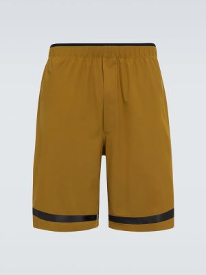 Pantalones cortos deportivos de tela jersey Gr10k verde
