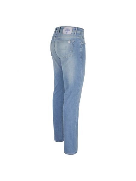 Slim fit skinny jeans Atelier Noterman blau