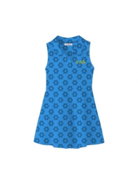 Sukienka mini Mc2 Saint Barth niebieska