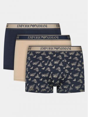 Bokserki Emporio Armani Underwear beżowe