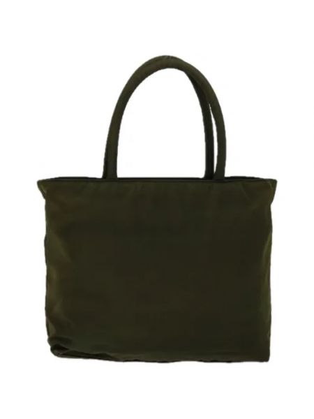 Retro shopper handtasche mit taschen Prada Vintage grün