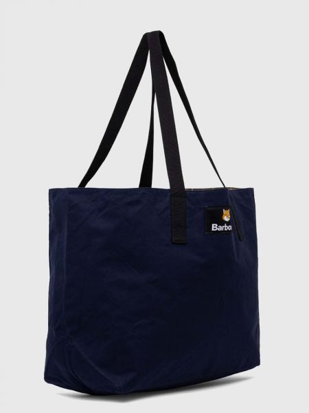 Αναστρέψιμη τσάντα shopper Barbour μπλε