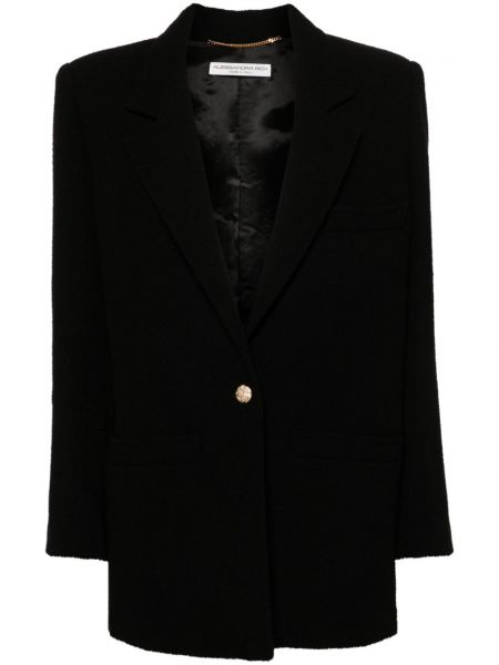 Tweed blazer Alessandra Rich sort