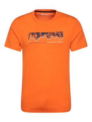 T-shirt Mountain Warehouse, pomarańczowy