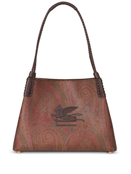 Paisley mini laukku Etro ruskea