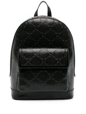 Kožený batoh Gucci Pre-owned černý