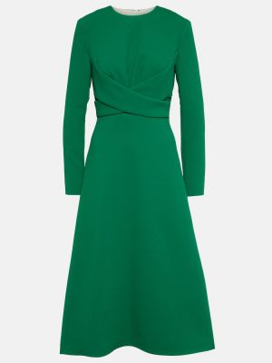 Midi šaty Emilia Wickstead Zelené