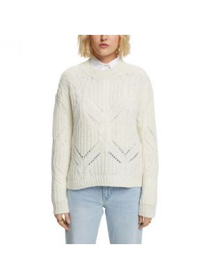 Jersey de lana de tela jersey calado Esprit Collection