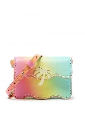 Bőr táska strandra Palm Angels rózsaszín
