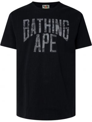 Camiseta con lunares reflectante A Bathing Ape® negro