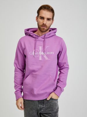 Melegítő felső Calvin Klein Jeans lila