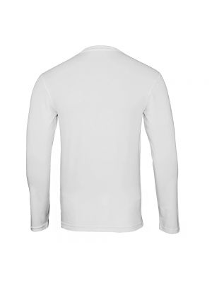 Langarmshirt mit print mit rundem ausschnitt Emporio Armani weiß