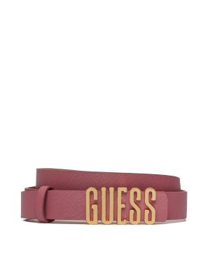 Pásek Guess růžový