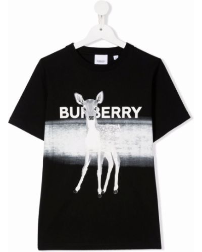 T-shirt z printem Burberry Kids