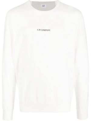 Trykt sweatshirt C.p. Company hvit