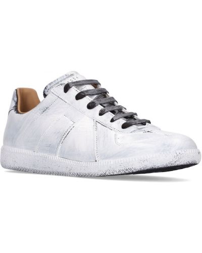 Sneakers di pelle Maison Margiela bianco