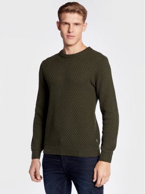 Džemper Solid zelena
